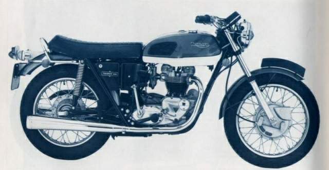 Мотоцикл Triumph TR6R 650 Tiger 1972