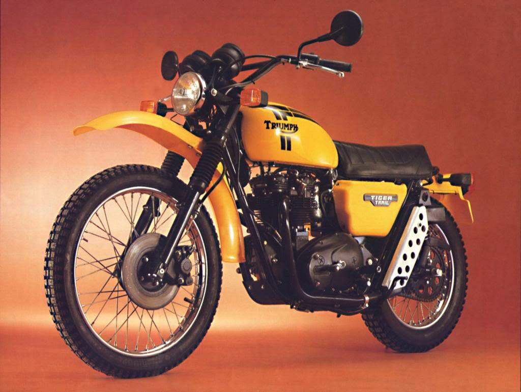 Мотоцикл Triumph TR6T Tiger Trail 1980