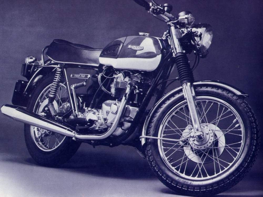 Мотоцикл Triumph TR7RV Tiger 750 197