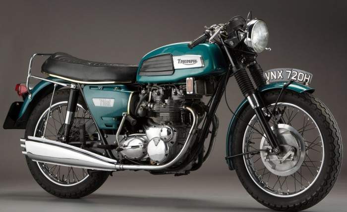 Мотоцикл Triumph Trident T150 750 1968