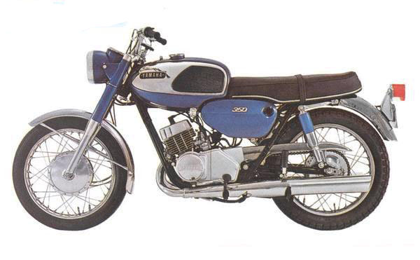 Мотоцикл Yamaha R1 Grand Prix 350 1967