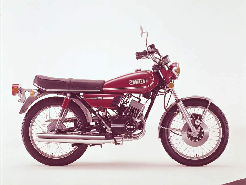 Мотоцикл Yamaha RD 125 1974