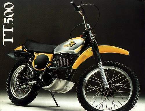 Мотоцикл Yamaha TT 500 1975