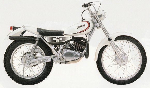 Мотоцикл Yamaha TY 175 1975