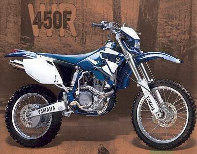 Мотоцикл Yamaha WR 450F 2005