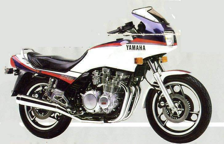 Мотоцикл Yamaha XJ 750RL 1984 фото