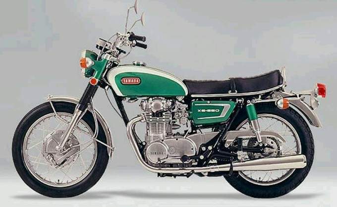 Мотоцикл Yamaha XS 650 / XS-1 1969