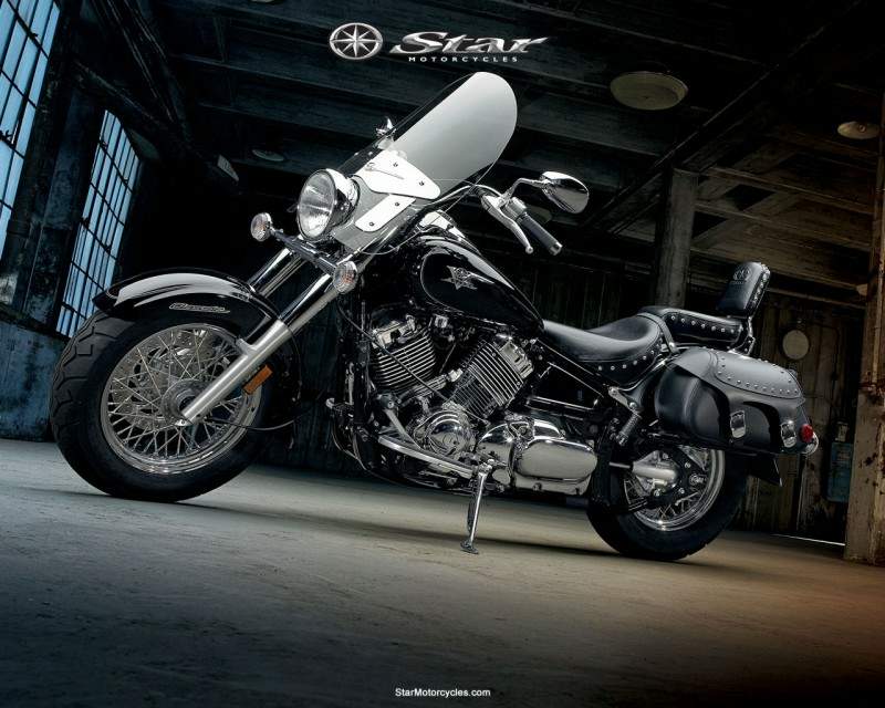 Мотоцикл Yamaha XVS 650 V -Star Silverado 2007