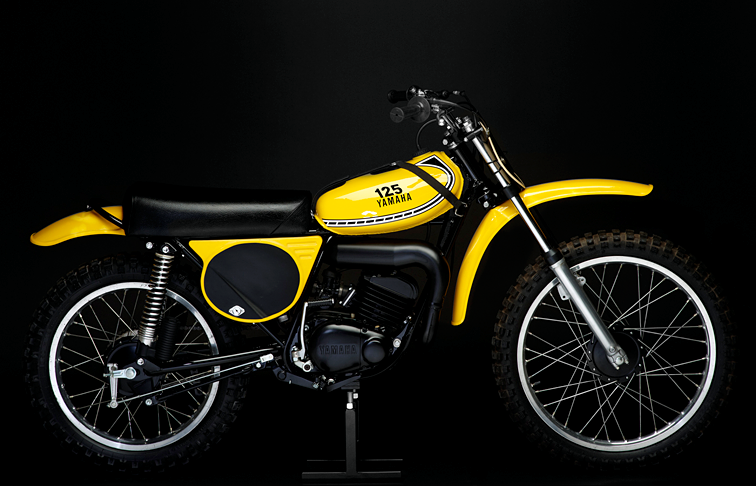 Мотоцикл Yamaha YZ 125 B 1975