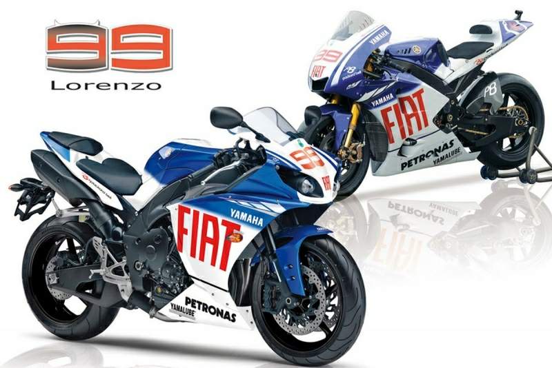 Мотоцикл Yamaha YZF 1000 R1 MotoGP Lorenzo Replica 2009