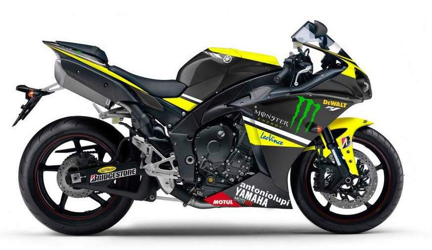 Мотоцикл Yamaha YZF 1000R1 Monster Tech3 Replica 2010